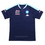 Camisola Polo Naples 2020-2021 Azul