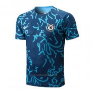 Camisola de Treinamento Chelsea 2022-2023 Azul