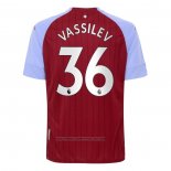 Camisola Aston Villa Jogador Vassilev 1º 2020-2021