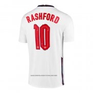 Camisola Inglaterra Jogador Rashford 1º 2020-2021