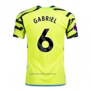 Camisola Arsenal Jogador Gabriel 2º 2023-2024