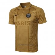 Camisola Polo Paris Saint-Germain 2021-2022 Oro