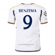 Camisola Real Madrid Jogador Benzema 1º 2023-2024