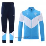 Jaqueta de Treinamento Manchester City 2021-2022 Azul