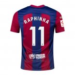 Camisola Barcelona Jogador Raphinha 1º 2023-2024