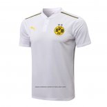 Camisola Polo Dortmund 2021-2022 Branco