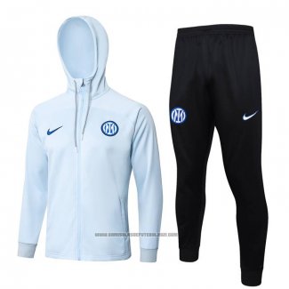 Fato de Treino Hoodie Inter de Milao 2023-2024 Azul