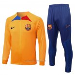 Jaqueta de Treinamento Barcelona 2022-2023 Laranja