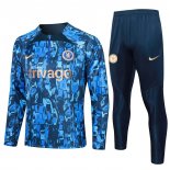 Sueter de Treinamento Chelsea 2023-2024 Azul