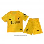 Camisola Liverpool Porteiro Crianca 2021-2022 Amarelo