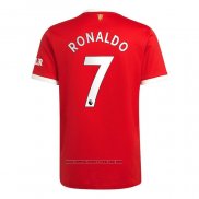 Camisola Manchester United Jogador Ronaldo 1º 2021-2022