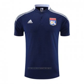 Camisola Polo del Lyon 2022-2023 Azul