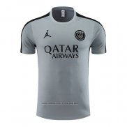 Treinamento Paris Saint-Germain Jordan 2023-2024 Cinza