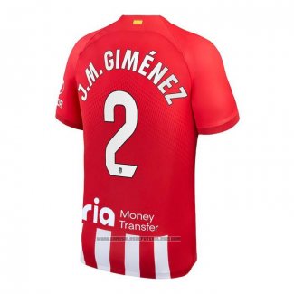 Camisola Atletico Madrid Jogador J.m.gimenez 1º 2023-2024