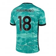 Camisola Liverpool Jogador Minamino 2º 2020-2021