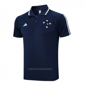 Camisola Polo del Cruzeiro 2023-2024 Azul