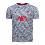 Camisola Pre Match del Liverpool 2022 Cinza Oscuro