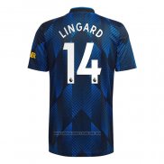 Camisola Manchester United Jogador Lingard 3º 2021-2022