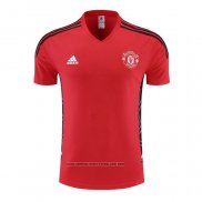 Camisola de Treinamento Manchester United 2022-2023 Vermelho