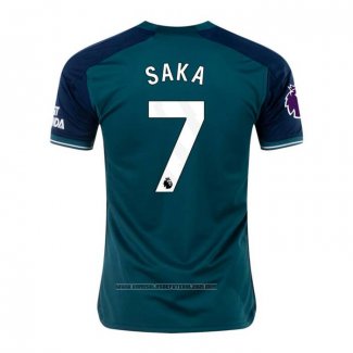 Camisola Arsenal Jogador Saka 3º 2023-2024