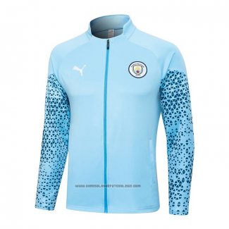 Jaqueta Manchester City 2023-2024 Azul