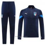 Sueter de Treinamento Italia 2022-2023 Azul