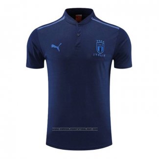 Camisola Polo del Italia 2022-2023 Azul Marino