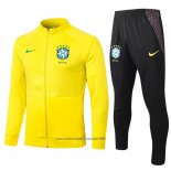Jaqueta de Treinamento Brasil 2020-2021 Amarelo
