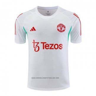 Treinamento Manchester United 2023-2024 Branco