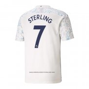 Camisola Manchester City Jogador Sterling 3º 2020-2021