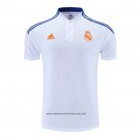Camisola Polo del Real Madrid 2022-2023 Branco Y Azul