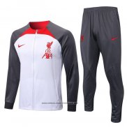 Jaqueta de Treinamento Liverpool 2022-2023 Branco