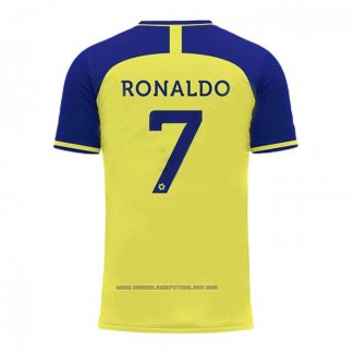 Camisola Al Nassr Jogador Ronaldo 1º 2022-2023