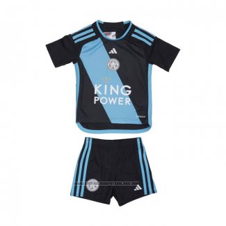 Camisola Leicester City 2º Crianca 2023-2024