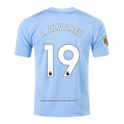 Camisola Manchester City Jogador J.Alvarez 1º 2023-2024