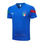 Camisola de Treinamento Italia 2022-2023 Azul