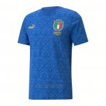 Camisola Italia European Champions 2020 Azul Tailandia