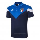 Camisola Polo Italia 2020 Azul
