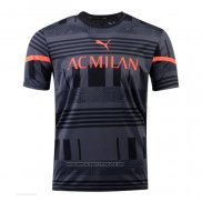 Camisola Pre-jogo AC Milao 2022 Preto