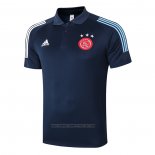 Camisola Polo Ajax 2020-2021 Azul