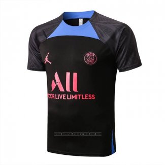 Camisola de Treinamento Paris Saint-Germain Jordan 2022-2023 Preto Y Azul