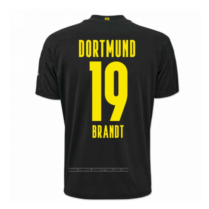 Camisola Dortmund Jogador Brandt 2º 2020-2021