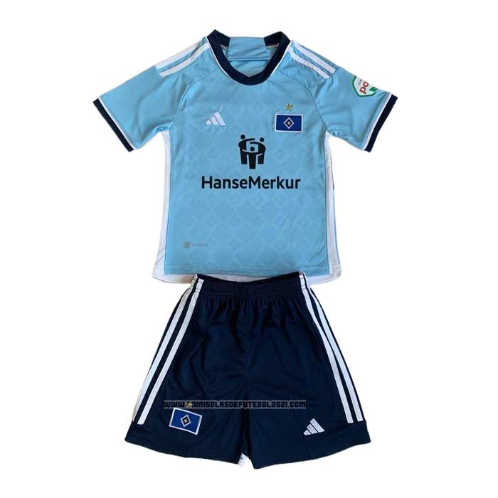 Camisola Hamburger 2º Crianca 2023-2024